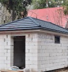 Монтаж кровли  из композитной черепицы Metrotile - ПОСЛЕ - Фото 2