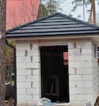 Монтаж кровли  из композитной черепицы Metrotile - ПОСЛЕ - Фото 4